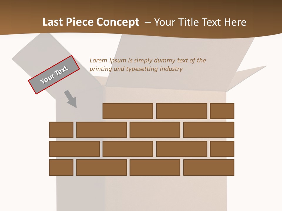 Shipping Post Storage PowerPoint Template