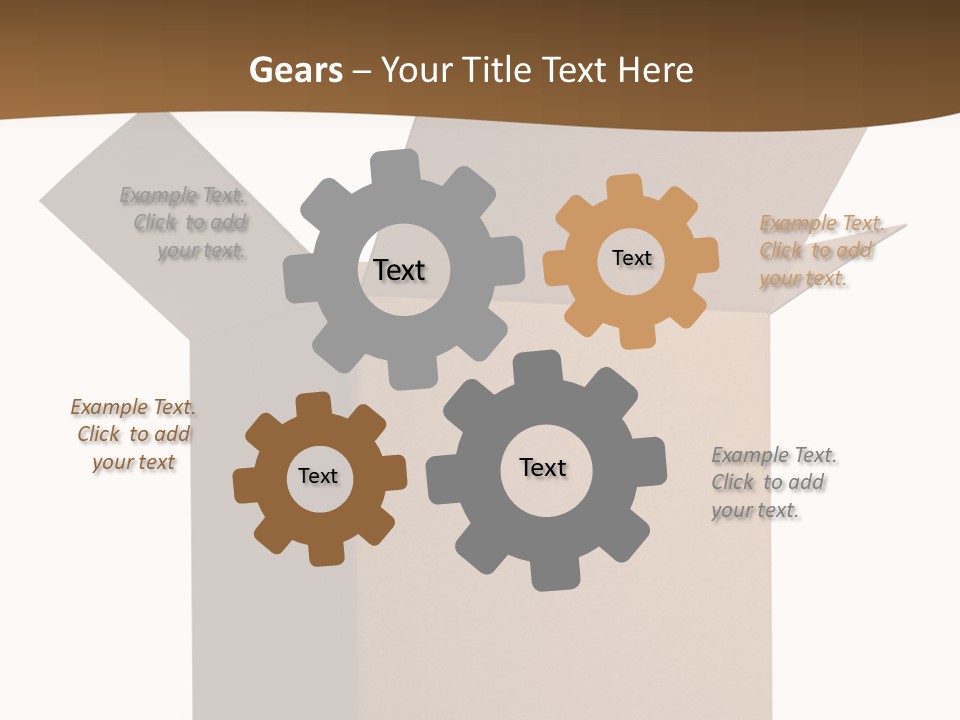 Shipping Post Storage PowerPoint Template
