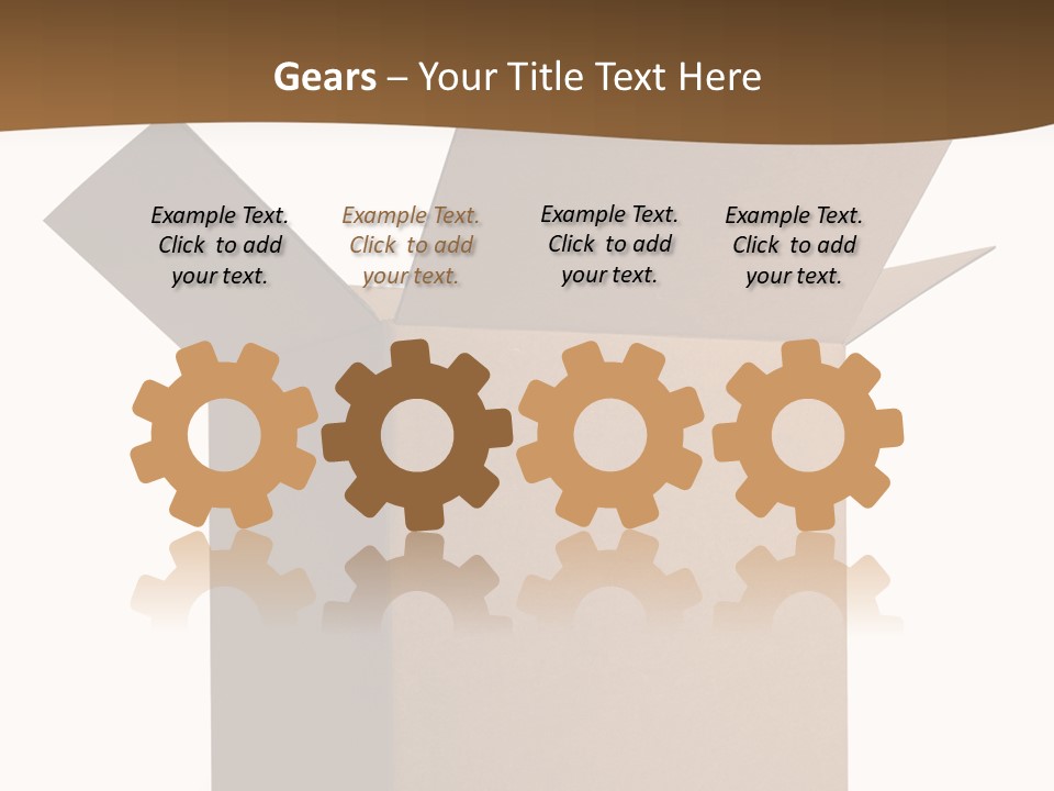 Shipping Post Storage PowerPoint Template