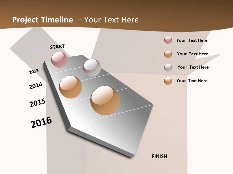 Shipping Post Storage PowerPoint Template
