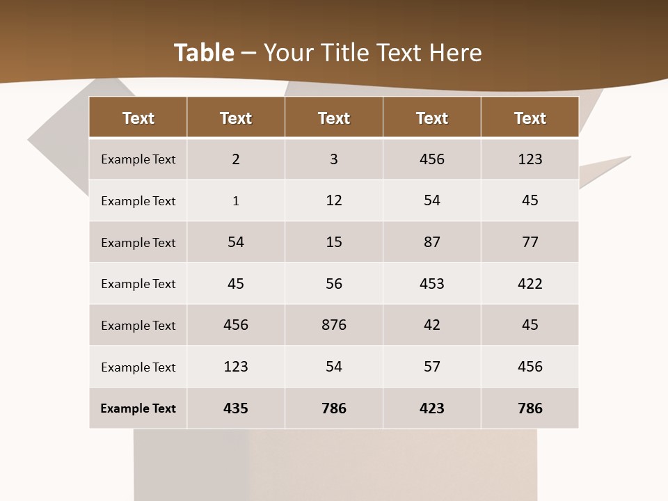 Shipping Post Storage PowerPoint Template