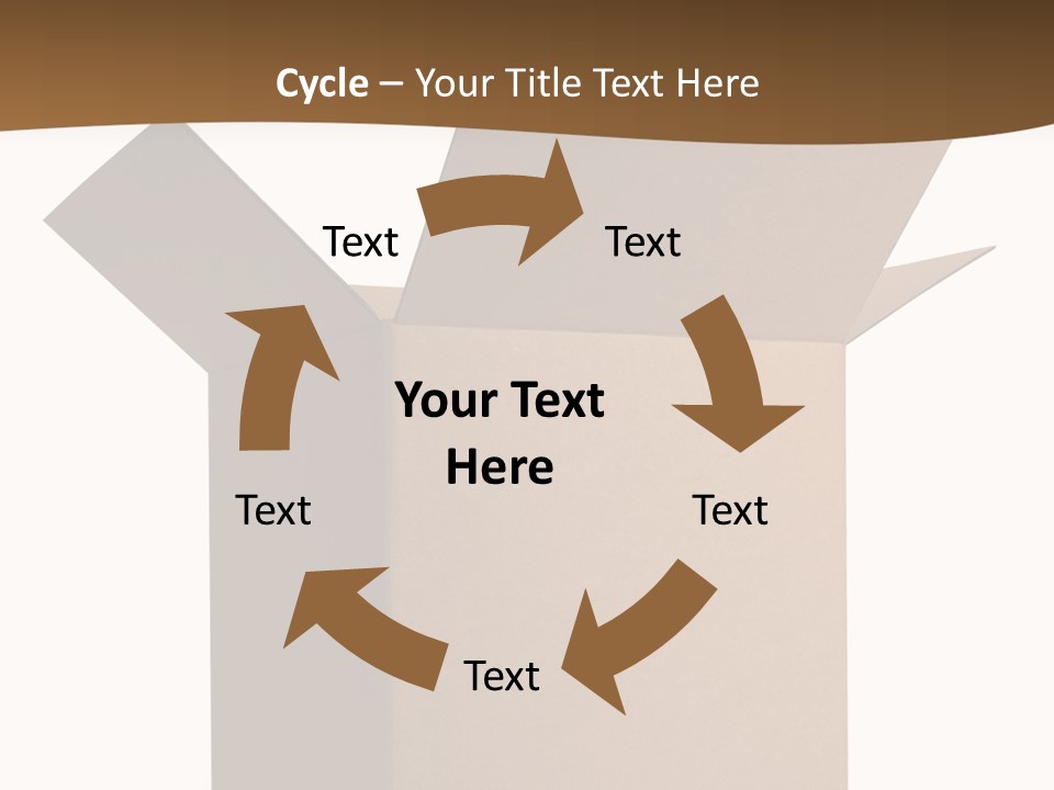 Shipping Post Storage PowerPoint Template