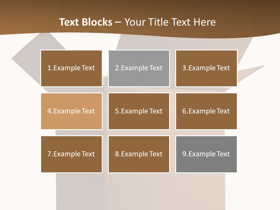 Shipping Post Storage PowerPoint Template