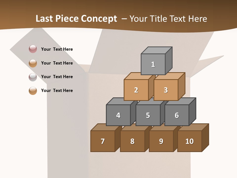 Shipping Post Storage PowerPoint Template