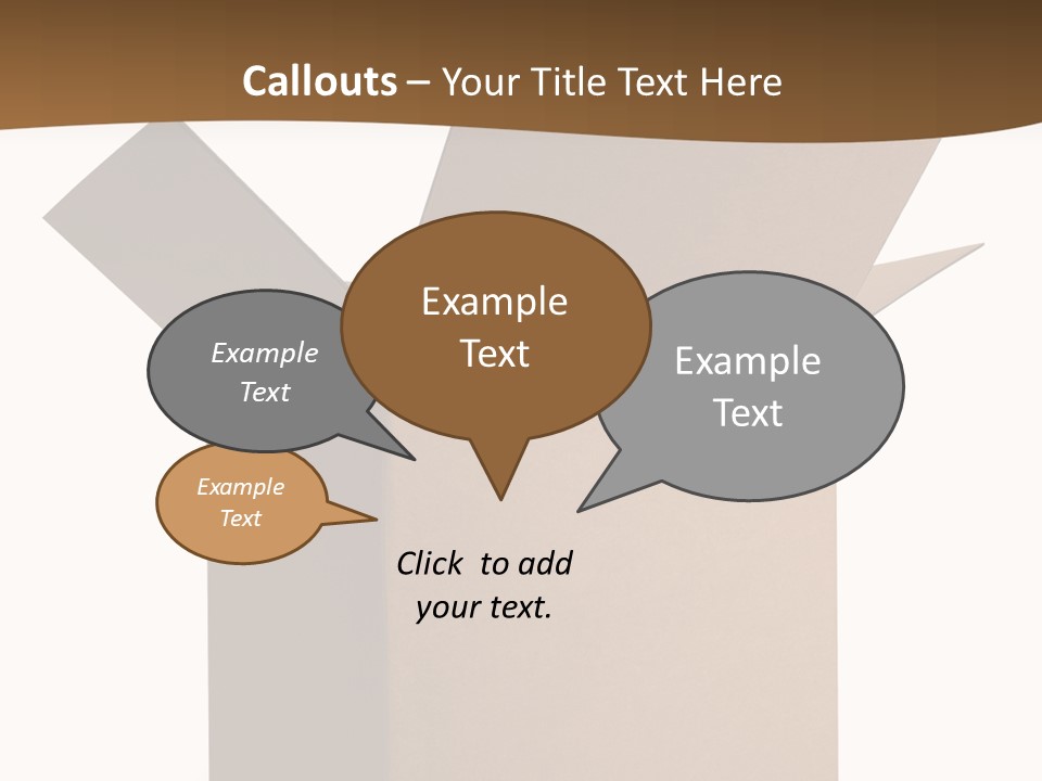 Shipping Post Storage PowerPoint Template