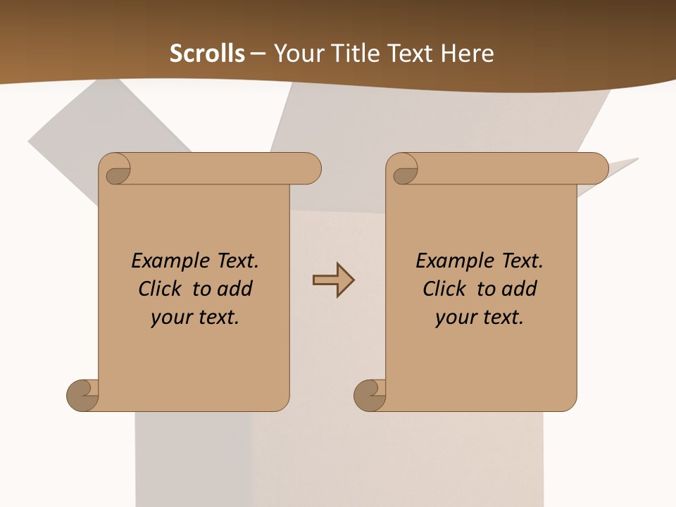 Shipping Post Storage PowerPoint Template