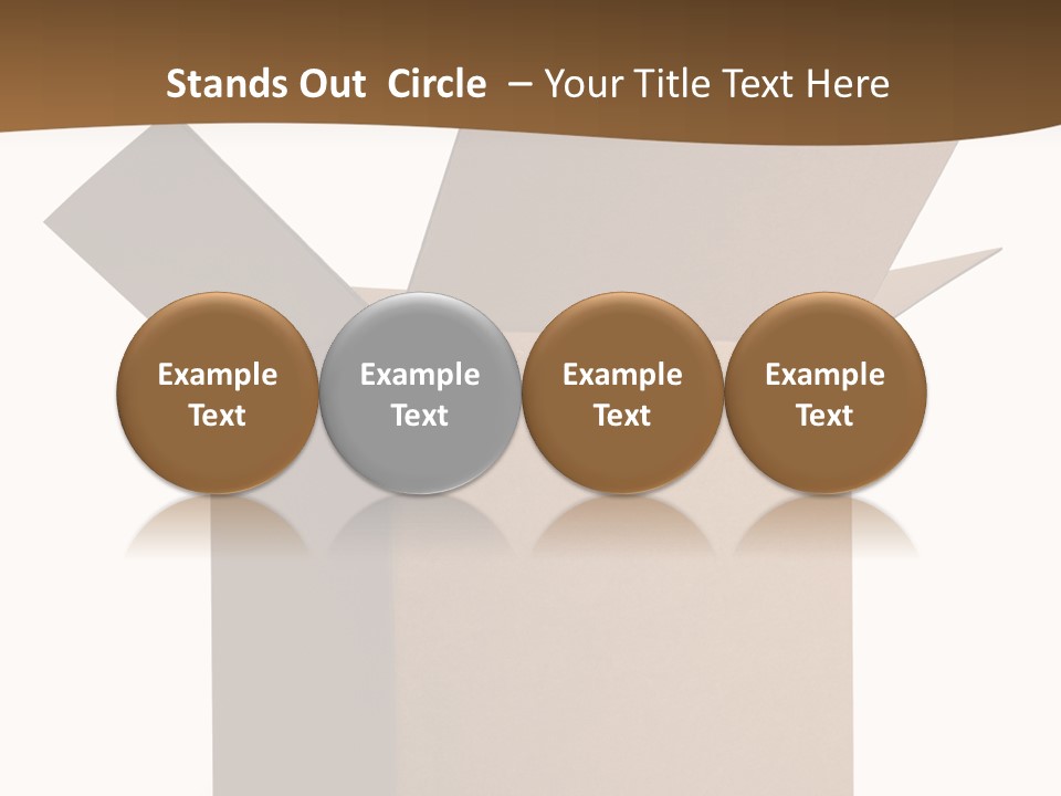 Shipping Post Storage PowerPoint Template