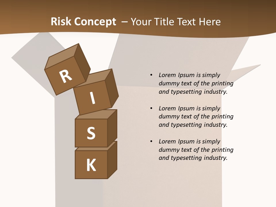 Shipping Post Storage PowerPoint Template