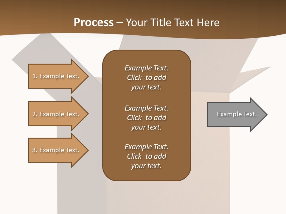 Shipping Post Storage PowerPoint Template