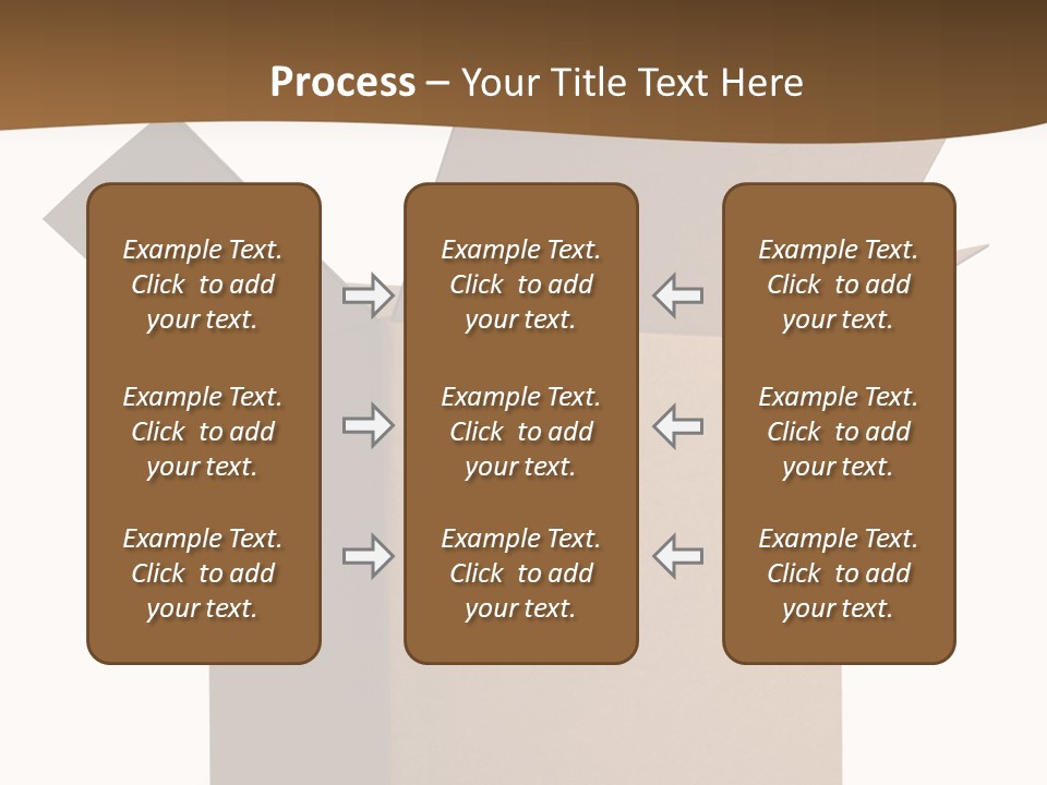 Shipping Post Storage PowerPoint Template