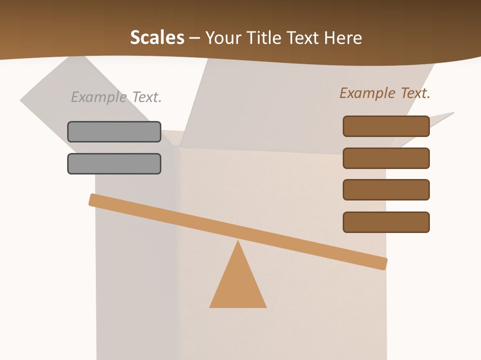 Shipping Post Storage PowerPoint Template