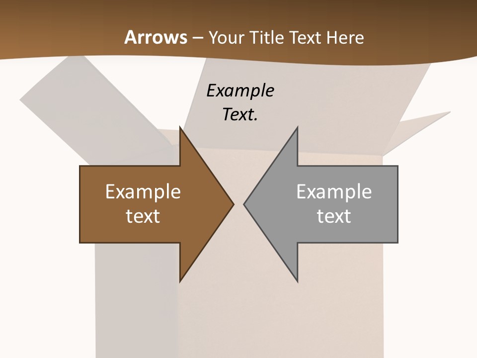 Shipping Post Storage PowerPoint Template