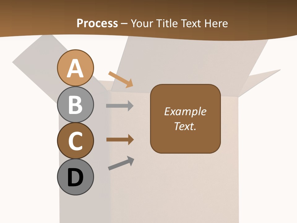 Shipping Post Storage PowerPoint Template