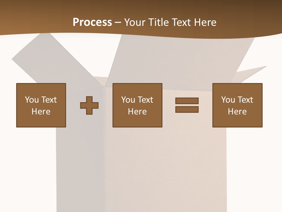 Shipping Post Storage PowerPoint Template