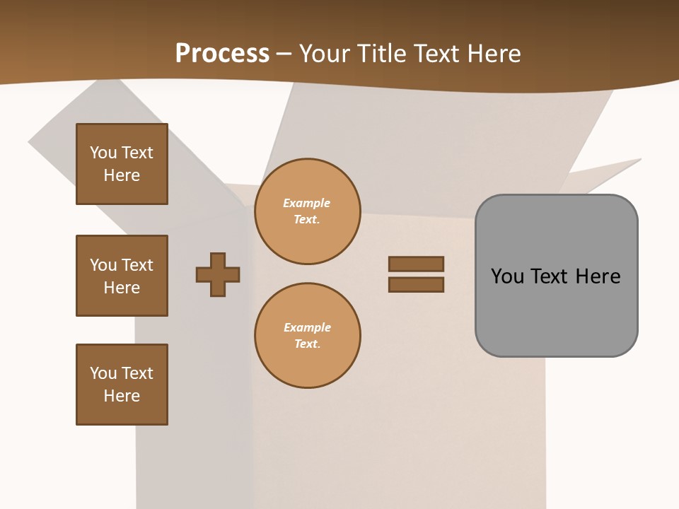 Shipping Post Storage PowerPoint Template