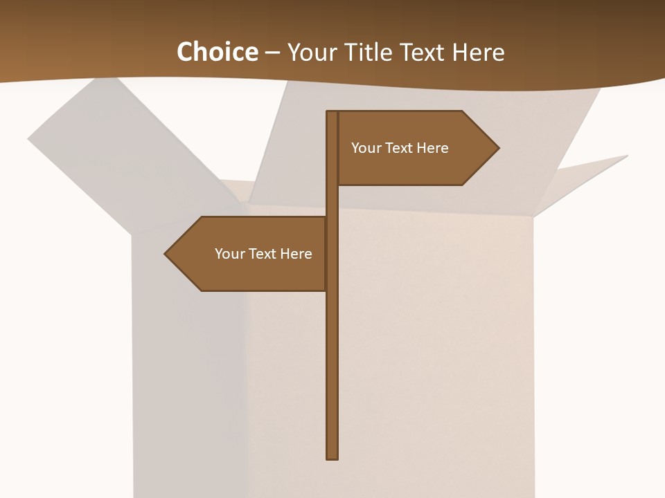 Shipping Post Storage PowerPoint Template