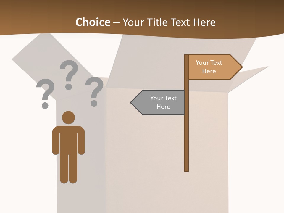 Shipping Post Storage PowerPoint Template