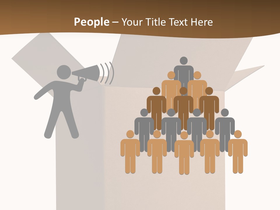 Shipping Post Storage PowerPoint Template