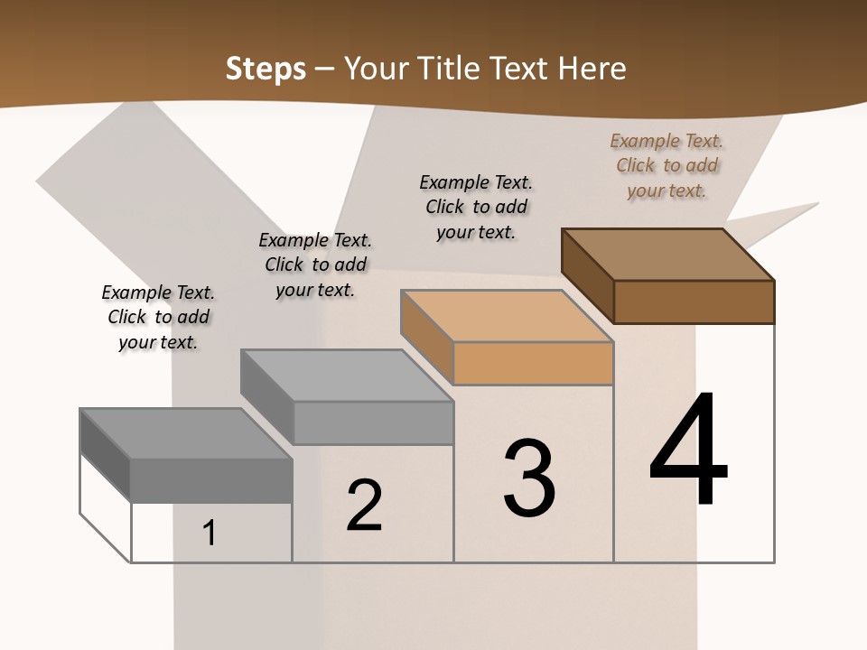 Shipping Post Storage PowerPoint Template