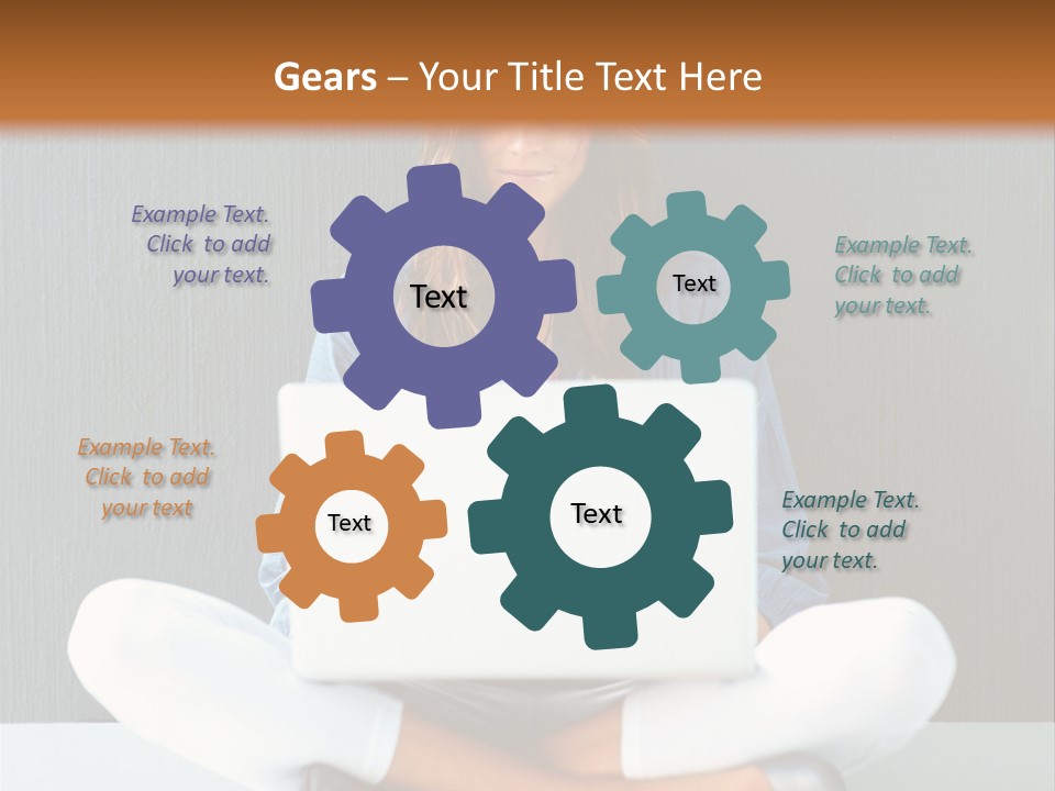 Happy People Board PowerPoint Template