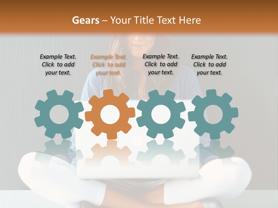 Happy People Board PowerPoint Template