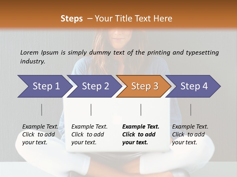 Happy People Board PowerPoint Template