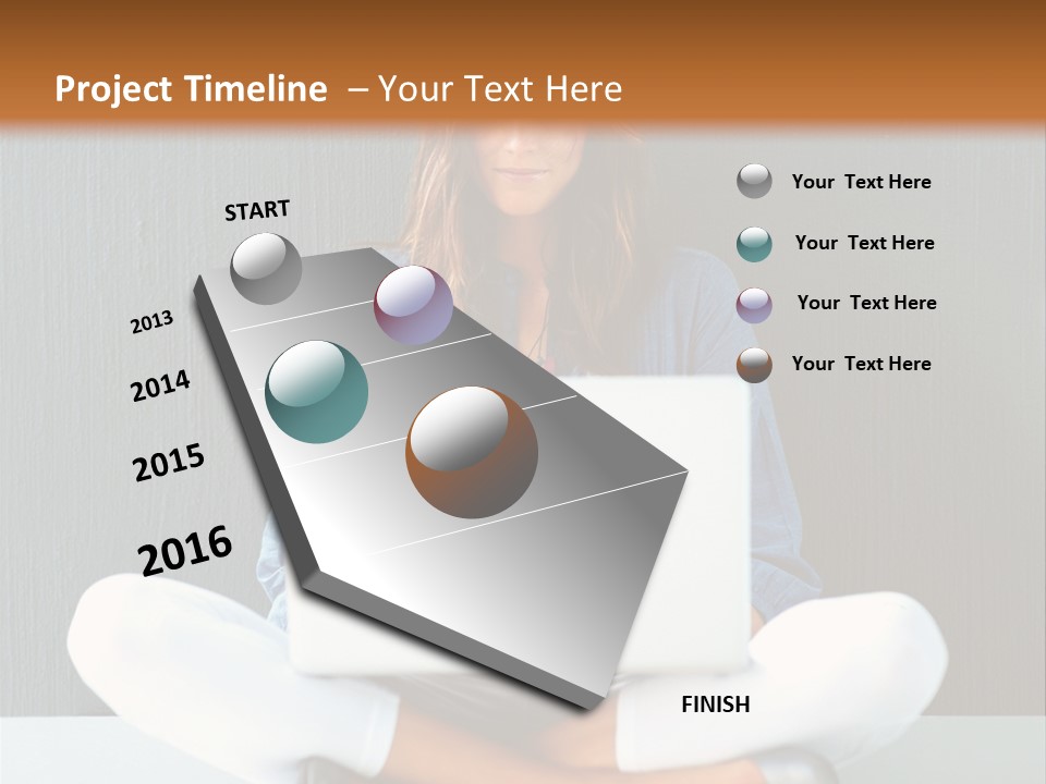 Happy People Board PowerPoint Template