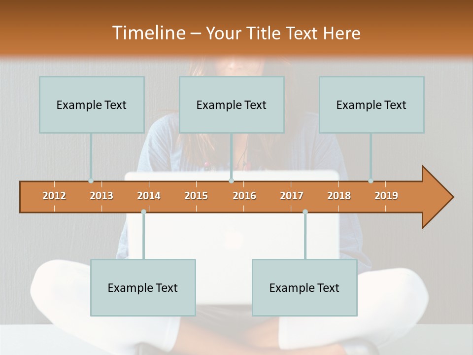 Happy People Board PowerPoint Template