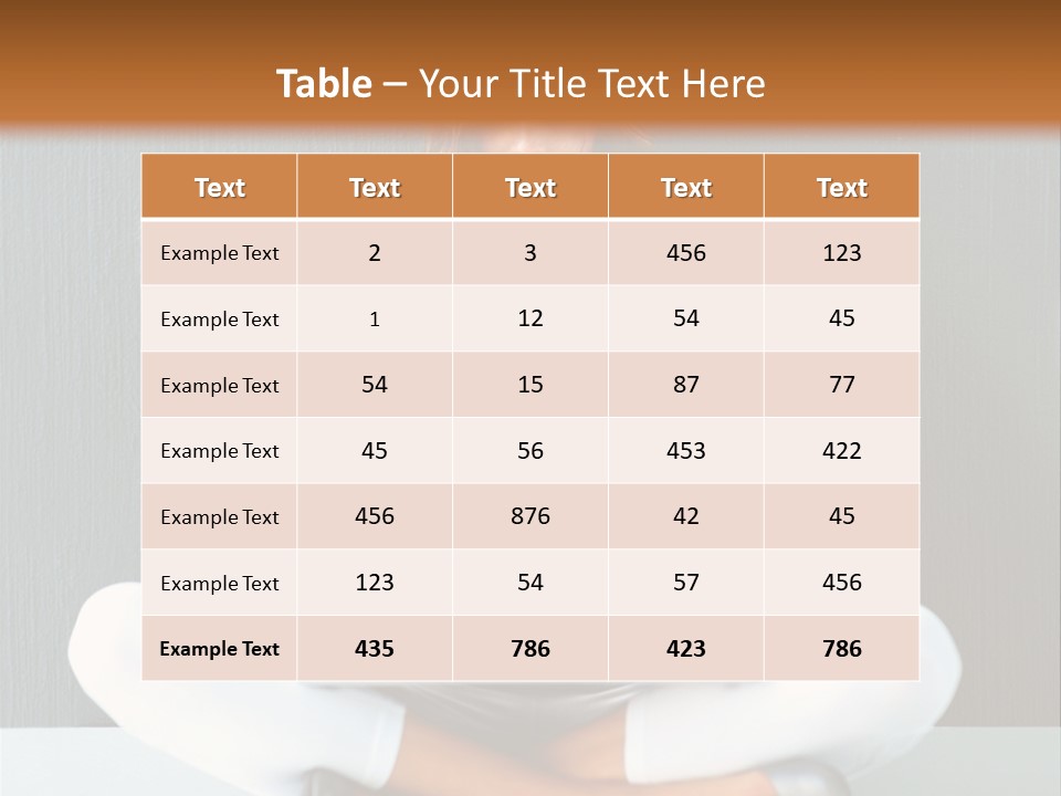 Happy People Board PowerPoint Template
