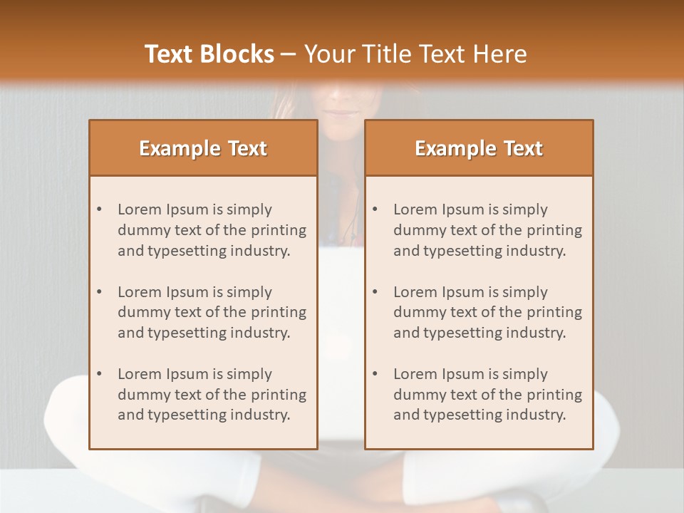 Happy People Board PowerPoint Template