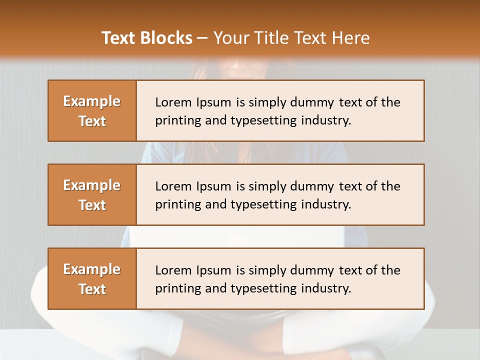 Happy People Board PowerPoint Template