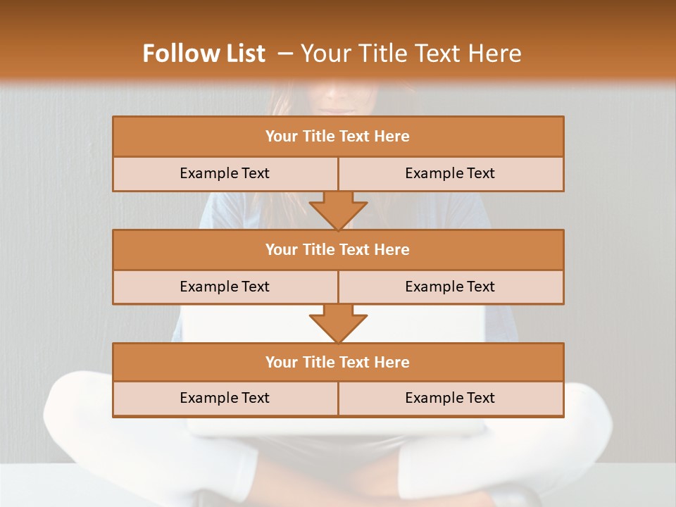 Happy People Board PowerPoint Template