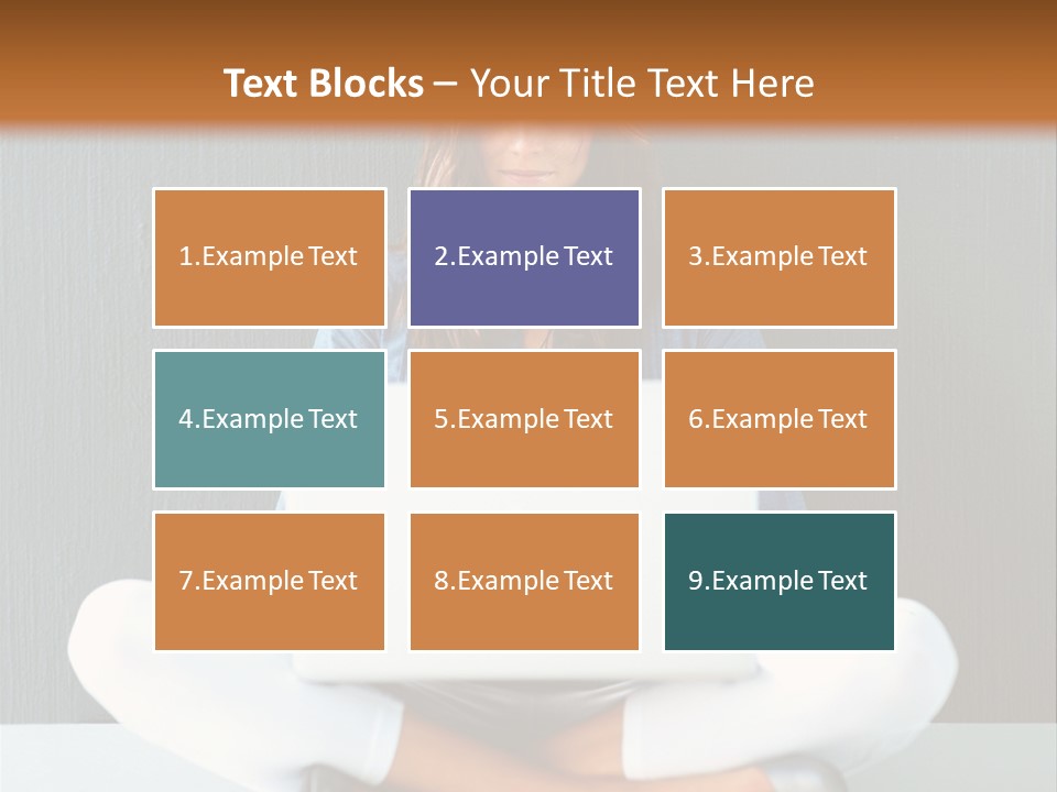 Happy People Board PowerPoint Template