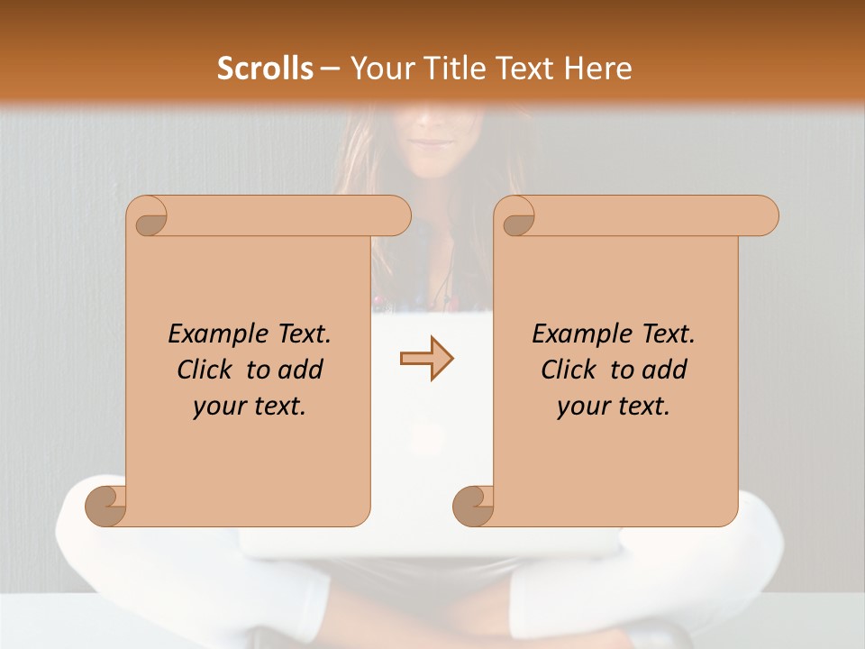 Happy People Board PowerPoint Template
