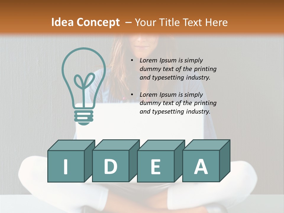 Happy People Board PowerPoint Template