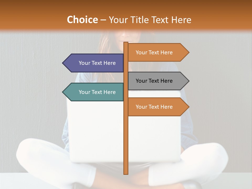 Happy People Board PowerPoint Template