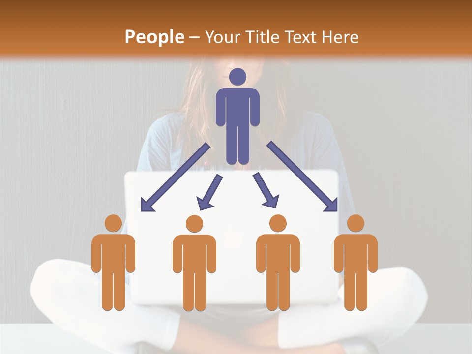 Happy People Board PowerPoint Template