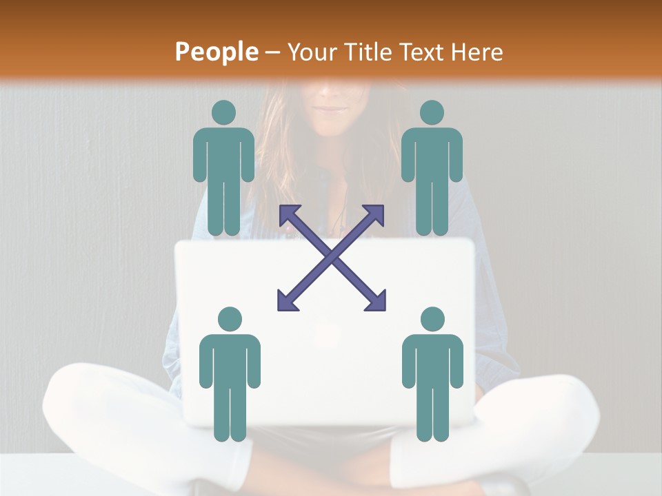 Happy People Board PowerPoint Template