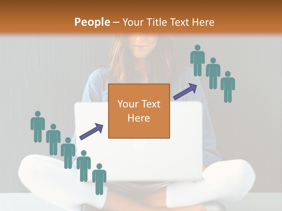 Happy People Board PowerPoint Template