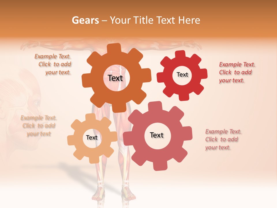 Naked Biology Human PowerPoint Template