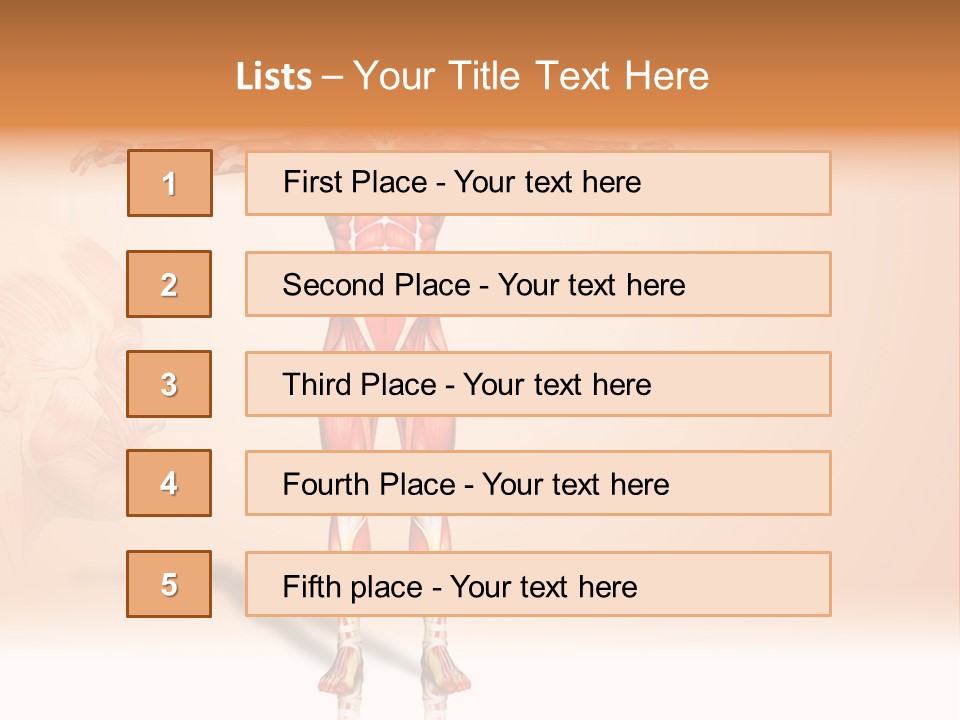 Naked Biology Human PowerPoint Template