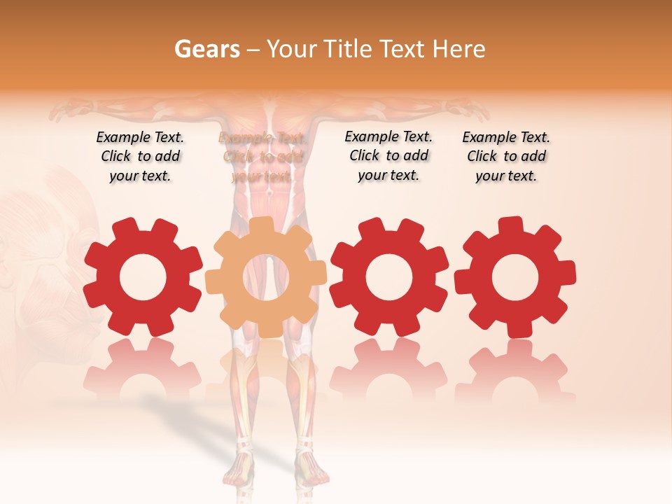 Naked Biology Human PowerPoint Template