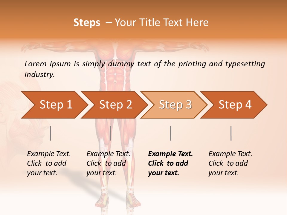 Naked Biology Human PowerPoint Template
