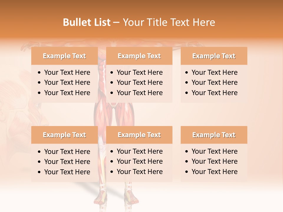 Naked Biology Human PowerPoint Template