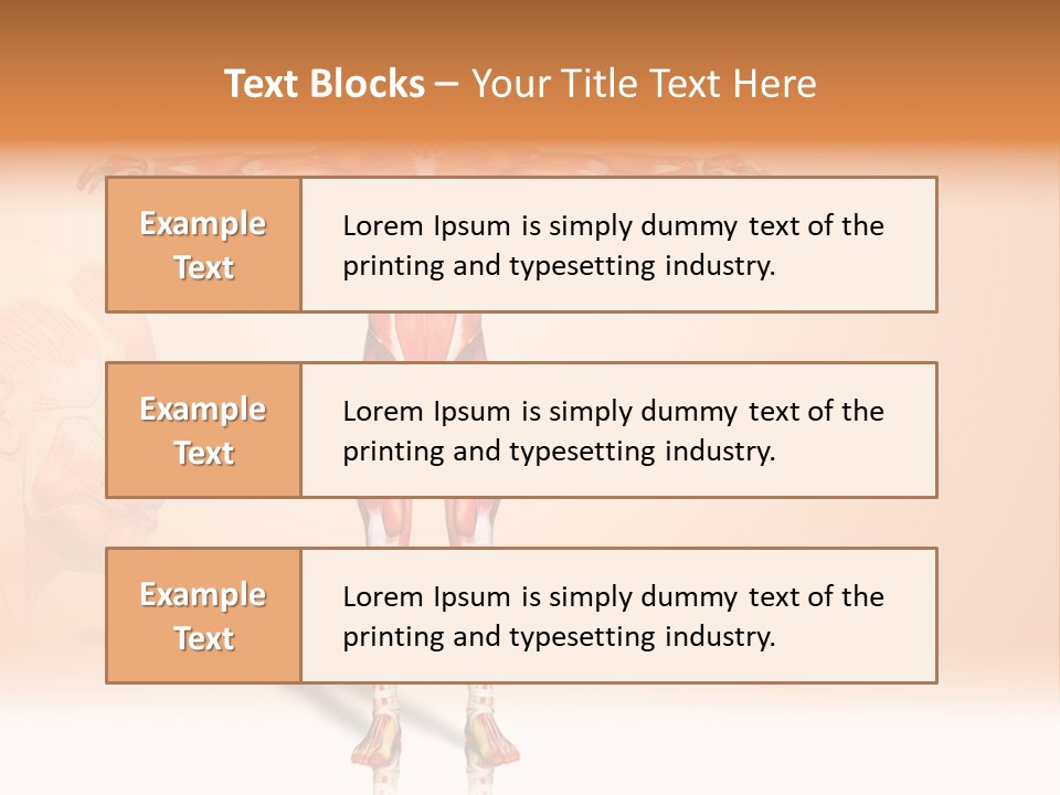 Naked Biology Human PowerPoint Template