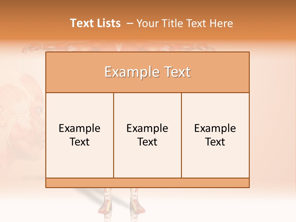 Naked Biology Human PowerPoint Template
