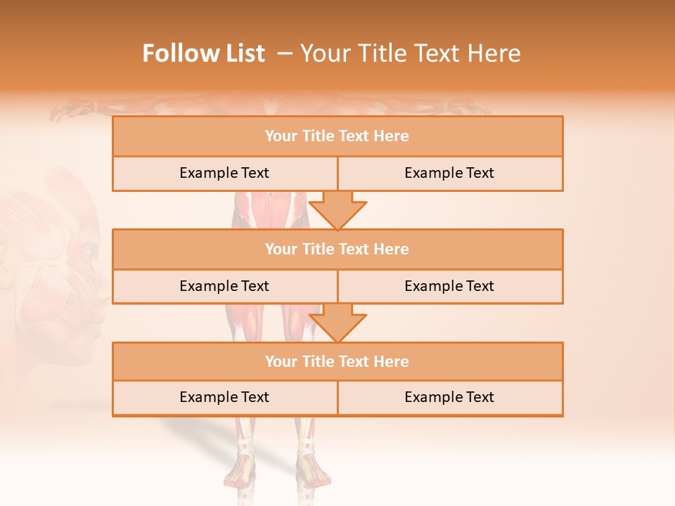Naked Biology Human PowerPoint Template