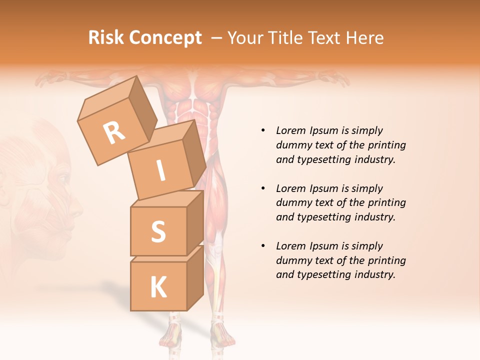 Naked Biology Human PowerPoint Template