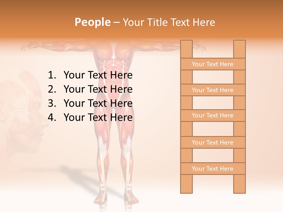 Naked Biology Human PowerPoint Template