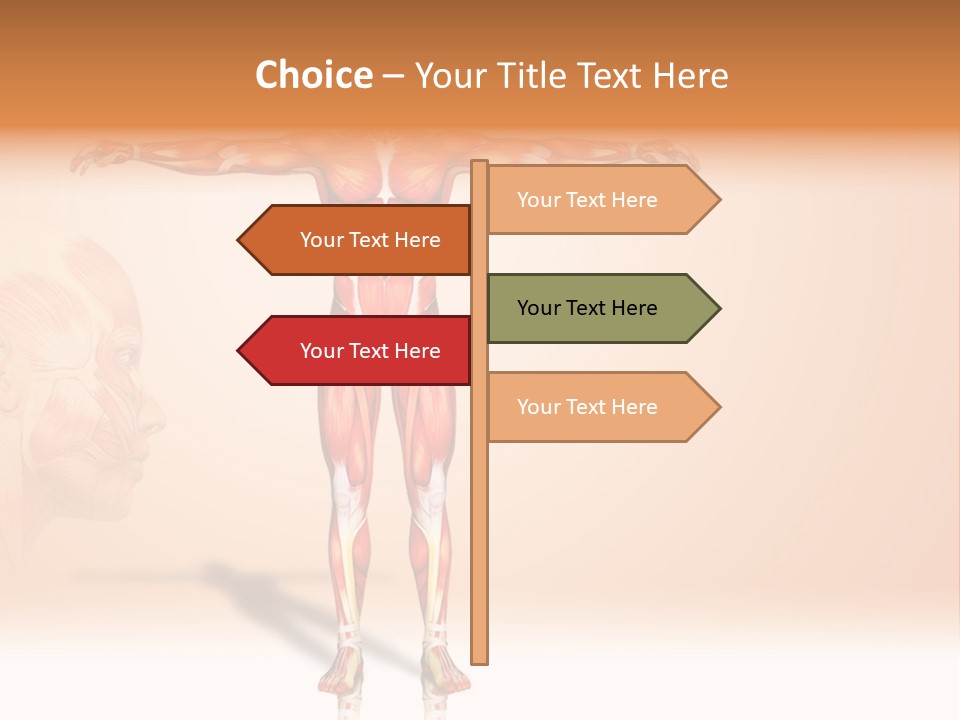 Naked Biology Human PowerPoint Template